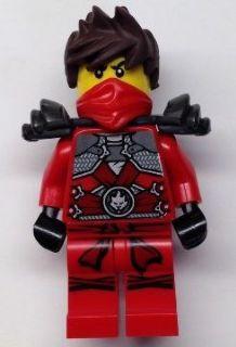 LEGO Minifigure-Kai - Rebooted with Stone Armor-Ninjago-NJO186-Creative Brick Builders
